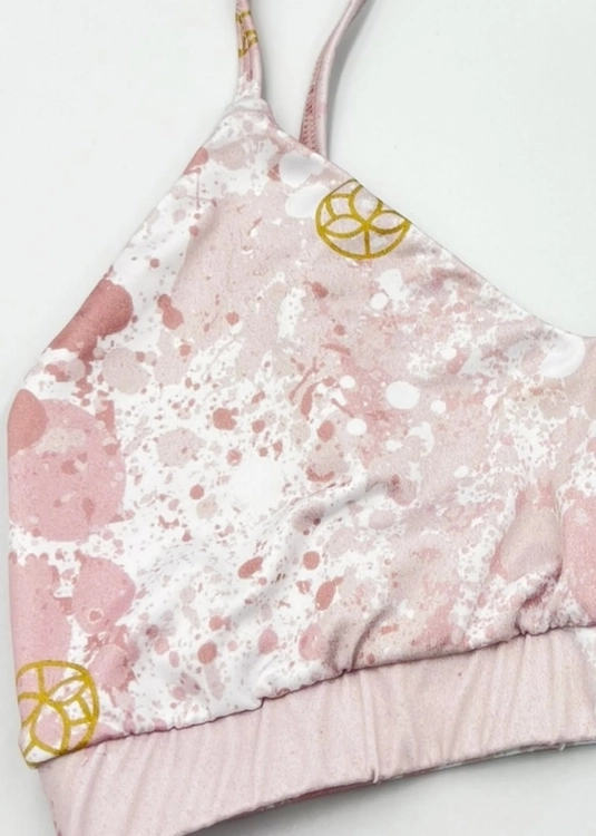 Jasnoróżowy materiał PROVENCE | Sklep internetowy SeeMe Shop