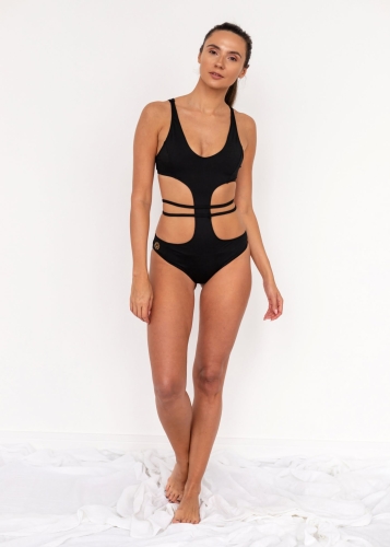 Czarne monokini plażowe | Body do pole dance | Sklep internetowy SeeMe Shop