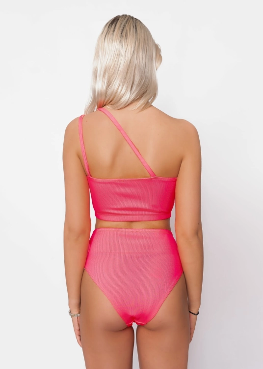Neonowo - różowy zestaw do pole dance lub na plażę AGNES PINK | Sklep internetowy Seeme Shop