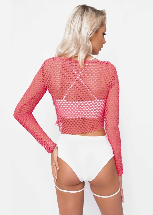 Różowa bluzka COOKIE PINK, do tańca exotic pole dance | Bluzka exo | Sklep internetowy SeeMe Shop