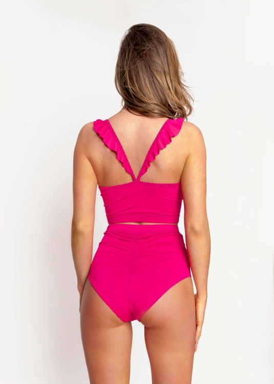 Różowy strój do pole dance lub na plażę | Top pole dance | Sklep internetowy SeeMe Shop