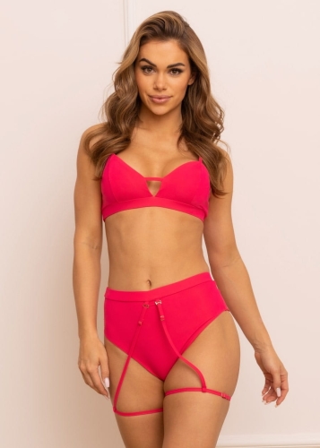 Różowy komplet do pole dance | Top pole dance | Sklep internetowy SeeMe Shop