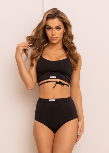 Czarny strój do pole dance | Komplet pole dance | Sklep internetowy SeeMe Shop