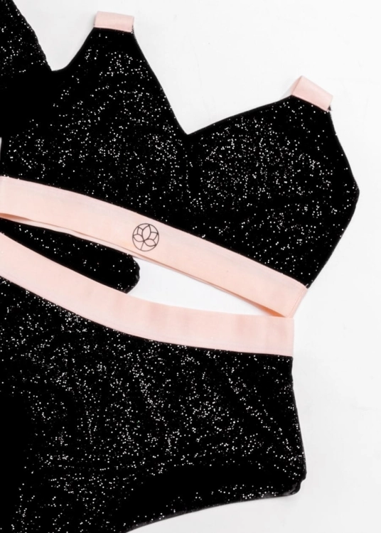 Materiał LILA BLACK Pink | Sklep internetowy SeeMe Shop