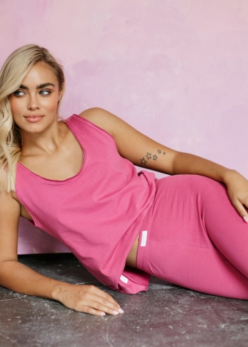 Bawełniana koszulka fitness | Strój do jogi | Sklep internetowy SeeMe Shop