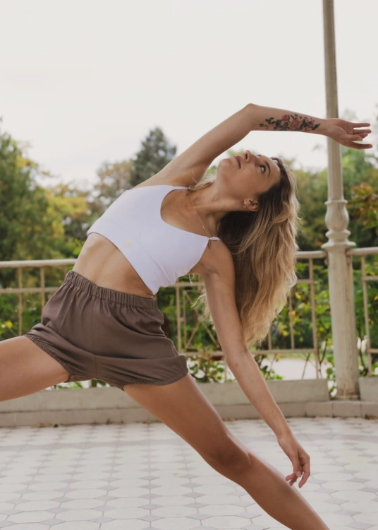 Lniane iyengarki do jogi | Strój do jogi | Sklep internetowy SeeMe Shop