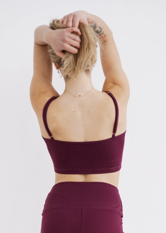 Zabudowany top do pole dance lub na jogę | Strój do jogi | Sklep internetowy SeeMe Shop