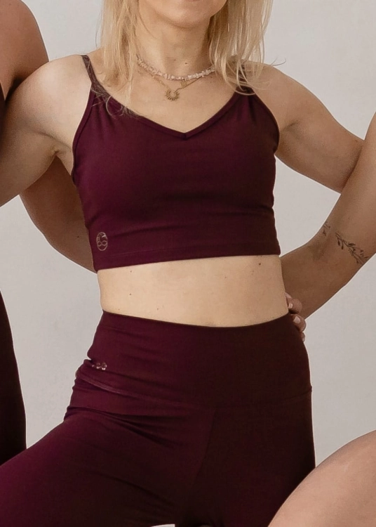Zabudowany top do pole dance lub na jogę | Strój do jogi | Sklep internetowy SeeMe Shop