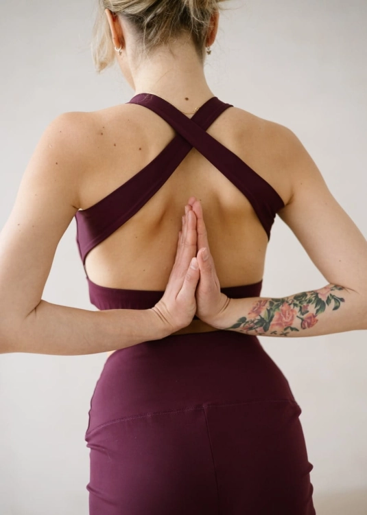 Top krzyżowy do pole dance lub na jogę | Strój do jogi | Sklep internetowy SeeMe Shop