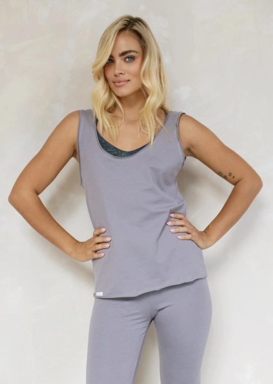 Bawełniana koszulka fitness | Strój do jogi | Sklep internetowy SeeMe Shop