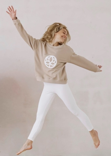 Bluza dresowa z logo SeeMe | Strój na jogę | Bluza fitness | Sklep internetowy SeeMe Shop