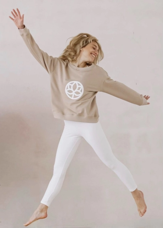 Bluza dresowa z logo SeeMe | Strój na jogę | Bluza fitness | Sklep internetowy SeeMe Shop