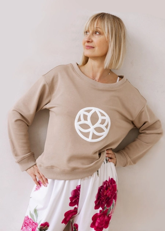 Bluza dresowa z logo SeeMe | Strój na jogę | Bluza fitness | Sklep internetowy SeeMe Shop