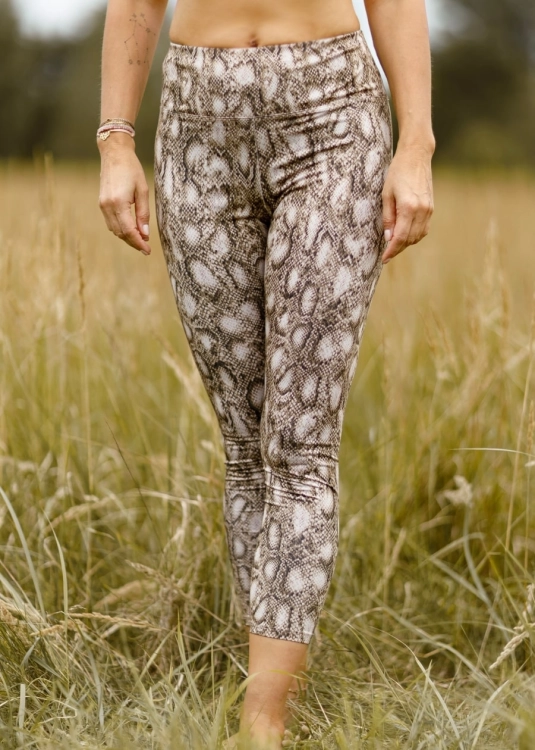 Wężowe legginsy do jogi | Legginsy na pole dance | Strój na jogę | Sklep internetowy SeeMe Shop