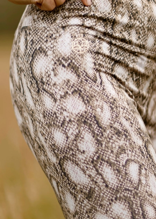 Wężowe legginsy do jogi | Legginsy na pole dance | Strój na jogę | Sklep internetowy SeeMe Shop