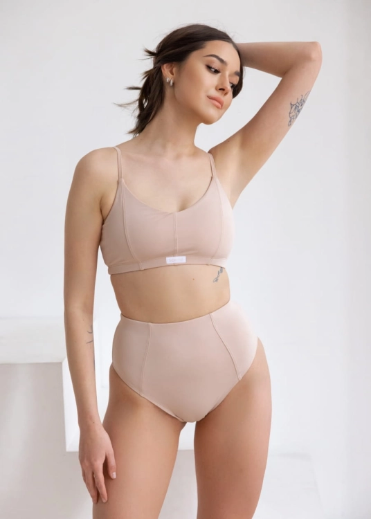 Klasyczny top do stroju pole dance w pastelowych kolorach | Sklep internetowy SeeMe Shop