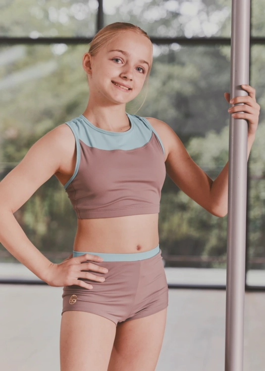 Dwuczęściowy komplet dziecięcy do pole dance | Komplet dziecięcy do aerial | Sklep internetowy SeeMe Shop